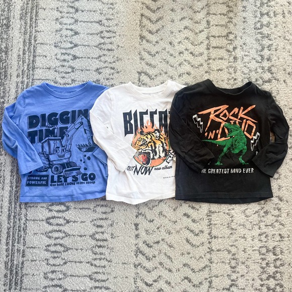 H&M Toddler Boy Long Sleeve Top bundle - Picture 1 of 4